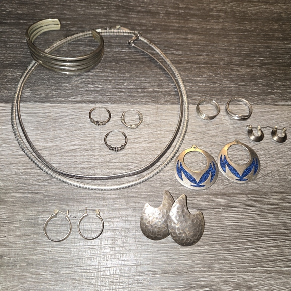 Vintage Bali/Mexico silver lot - Picture 1 of 13